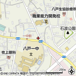 岩岡一中前酒店周辺の地図