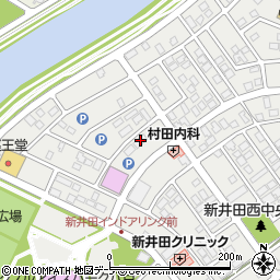 セジュール新井田Ｂ周辺の地図