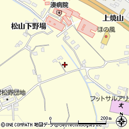 青森県八戸市新井田松山下野場6周辺の地図