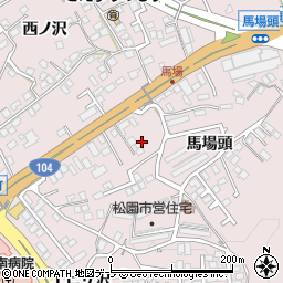 青森県八戸市根城馬場頭3-29周辺の地図