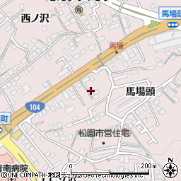青森県八戸市根城馬場頭3-20周辺の地図