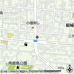 青森治療院周辺の地図