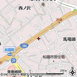 青森県八戸市根城馬場頭3-19周辺の地図