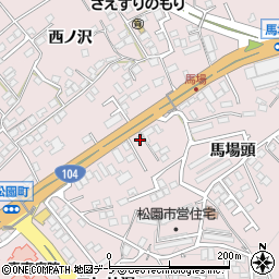 青森県八戸市根城馬場頭3-15周辺の地図