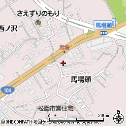 ミライフルホームバスサービス八戸西周辺の地図