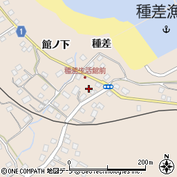 青森県八戸市鮫町種差8周辺の地図