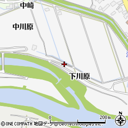 青森県八戸市尻内町下川原周辺の地図