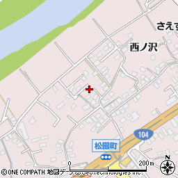 青森県八戸市田面木法霊林6-57周辺の地図