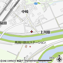 青森県八戸市尻内町上川原周辺の地図