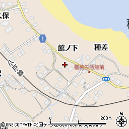 青森県八戸市鮫町館ノ下周辺の地図