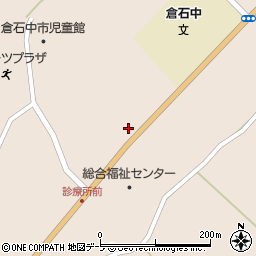 ＪＡ倉石ＳＳ周辺の地図