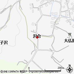 青森県八戸市尻内町沢合周辺の地図