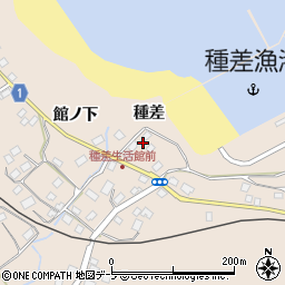 青森県八戸市鮫町種差18周辺の地図