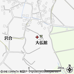 青森県八戸市尻内町大仏館周辺の地図