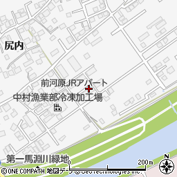 青森県八戸市尻内町（前河原）周辺の地図