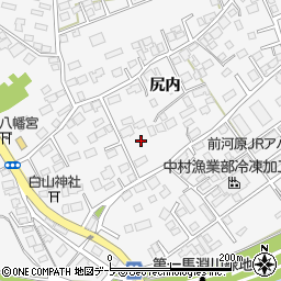 青森県八戸市尻内町尻内38-1周辺の地図