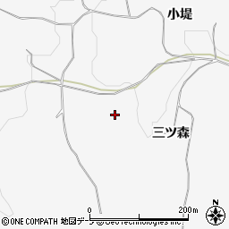 青森県八戸市尻内町（三ツ森）周辺の地図