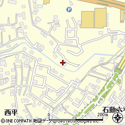 青森県八戸市新井田寺沢11周辺の地図