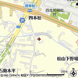 青森県八戸市新井田松山下野場40-15周辺の地図