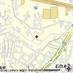 青森県八戸市新井田寺沢11-17周辺の地図