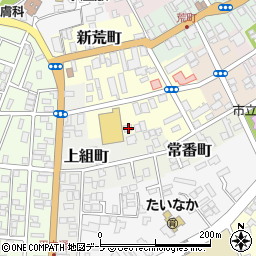 青森県八戸市上徒士町12周辺の地図