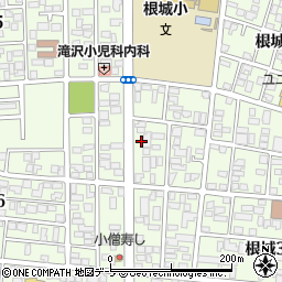 明光義塾　根城教室周辺の地図