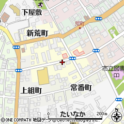 青森県八戸市上徒士町周辺の地図
