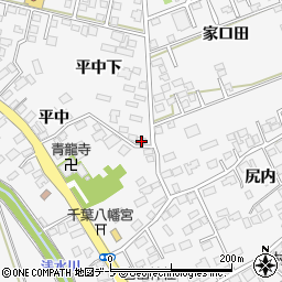 青森県八戸市尻内町平中下48周辺の地図
