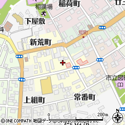 青森県八戸市上徒士町21周辺の地図