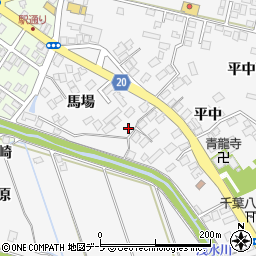 青森県八戸市尻内町馬場12周辺の地図