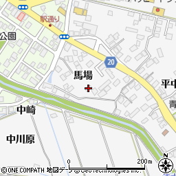 青森県八戸市尻内町馬場10周辺の地図