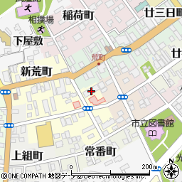 青森県八戸市上徒士町1周辺の地図