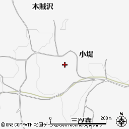 青森県八戸市尻内町小堤周辺の地図