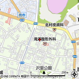 渡邊弓具　東北支店周辺の地図