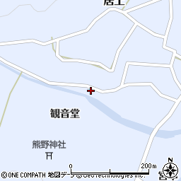 青森県南津軽郡大鰐町居土居土61周辺の地図