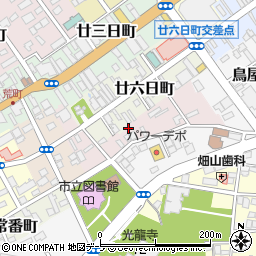 青森県八戸市本鍛冶町4周辺の地図