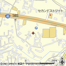 青森県八戸市新井田寺沢10-207周辺の地図