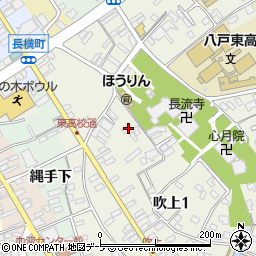 〒031-0003 青森県八戸市吹上の地図