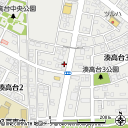 青森県八戸市湊高台周辺の地図