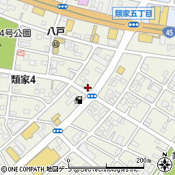 もち吉　八戸店周辺の地図