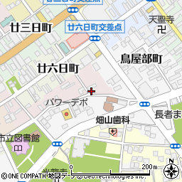 青森県八戸市本鍛冶町10周辺の地図