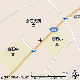 ＪＡ八戸倉石周辺の地図