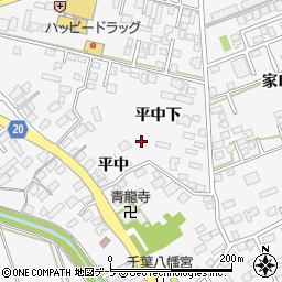 青森県八戸市尻内町平中下4周辺の地図