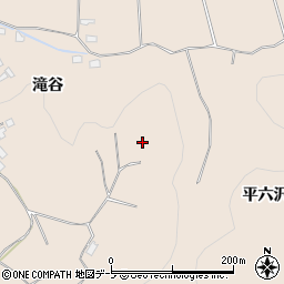 青森県八戸市豊崎町平六沢131周辺の地図