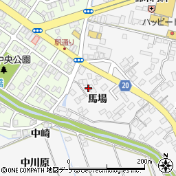 青森県八戸市尻内町馬場4周辺の地図