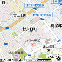 青森県八戸市廿六日町45周辺の地図