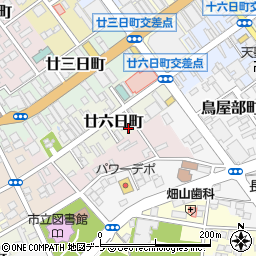 青森県八戸市廿六日町47-2周辺の地図