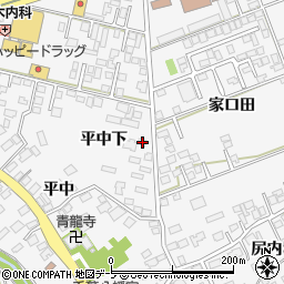 青森県八戸市尻内町平中下6周辺の地図