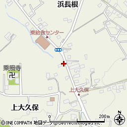 青森県八戸市大久保浜長根2-3周辺の地図