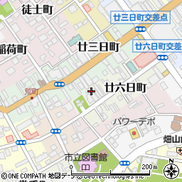 青森県八戸市廿六日町26周辺の地図